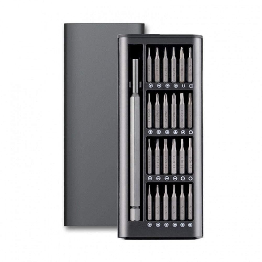 24-Piece Precision Screwdriver Set - Magnetic Tips, Aluminium Tool Kit